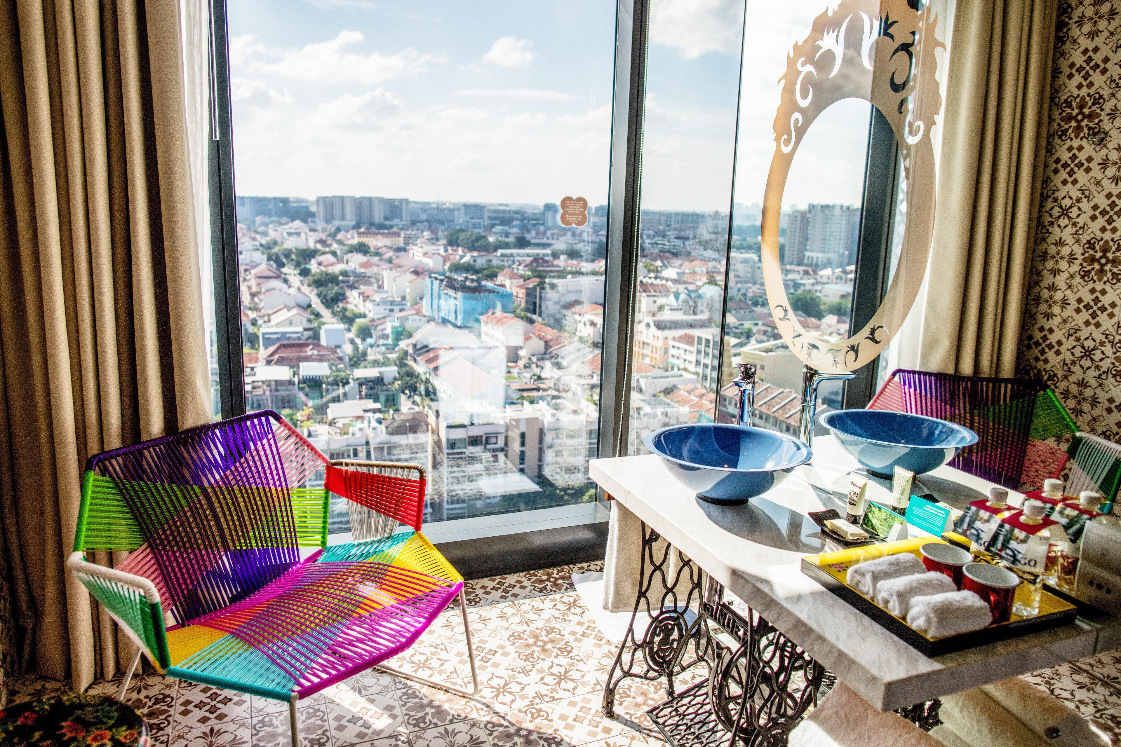 Hotel Indigo Singapore Katong By Ihg Ngoại thất bức ảnh A view of the city from the hotel